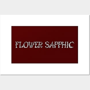 Flower Sapphic Posters and Art